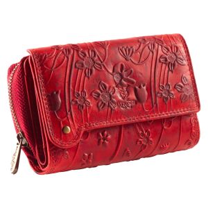 MATADOR Leder Geldbörse PERTH Damen Portemonnaie 12 Fächer RFID