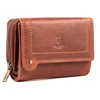 MATADOR Leder Geldbörse PERTH Damen Portemonnaie 12 Fächer RFID