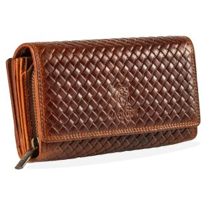 MATADOR Leder Geldbörse LISSABON Damen XXL Portemonnaie RFID