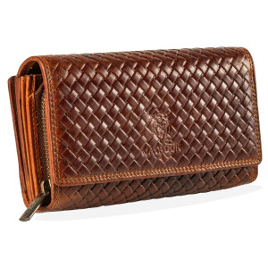 MATADOR LISSABON Damen XXL Langbörse Leder RFID TüV 7 Farben