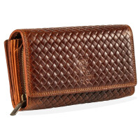 MATADOR LISSABON Damen XXL Langbörse Leder RFID TüV 7 Farben