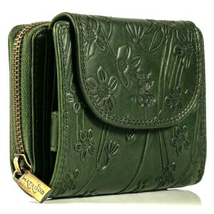 MATADOR Leder Geldbörse SARAGOSSA Damen Portemonnaie RFID