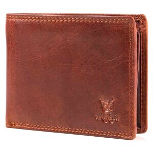 MATADOR Herren Leder Portemonnaie RFID TüV Retro...