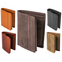 MATADOR Herren Echt Leder Geldbörse Brieftasche RFID TüV