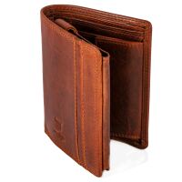 MATADOR Herren Echt Leder Geldbörse Brieftasche RFID TüV