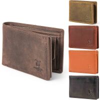 MATADOR BILBAO Herren Leder Kleines Portemonnaie Klein RFID Retro