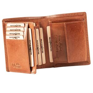 MATADOR VIGO Herren Portemonnaie Leder Geldbörse Brieftasche RFID