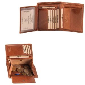 MATADOR VIGO Herren Portemonnaie Leder Geldbörse Brieftasche RFID