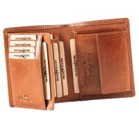 MATADOR VIGO Herren Portemonnaie Leder Geldbörse Brieftasche RFID