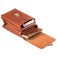 MATADOR Leder Handy Gürteltasche Malaga XL bis 7.5 Zoll 5 Farben