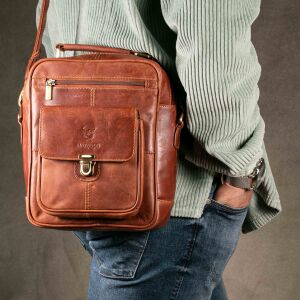 MATADOR Leder Umhängetasche Schultertasche 10.5 Zoll 4 Farben