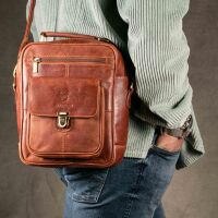 MATADOR Leder Umhängetasche Schultertasche 10.5 Zoll 4 Farben