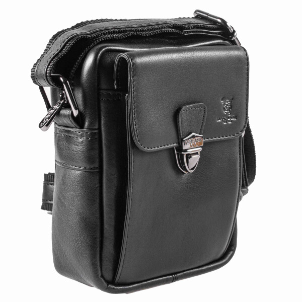MATADOR Kleine Leder Umhängetasche Damen Herren Retro Klassisch