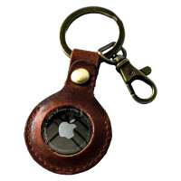 MATADOR Leder AirTag Schlüsselanhänger Schlüsselring Karabiner