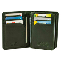 MATADOR PORTO Leder Kartenetui RFID TüV Ausweishülle Herren Grün