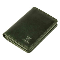 MATADOR PORTO Leder Kartenetui RFID TüV Ausweishülle Herren Grün