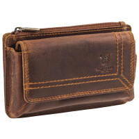 MATADOR BRISBANE Universal Handy Leder Gürteltasche 6.1 Zoll Braun