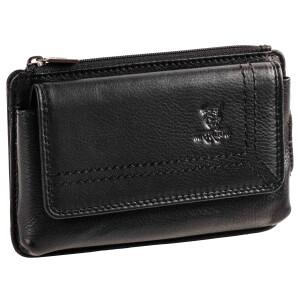 MATADOR BRISBANE Universal Handy Leder Gürteltasche 6.1 Zoll Schwarz