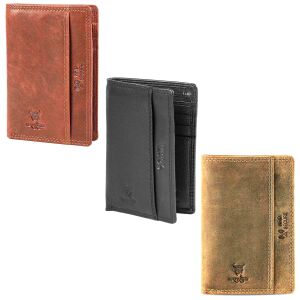 MATADOR Leder RFID Kreditkarten-Etui-Hülle...