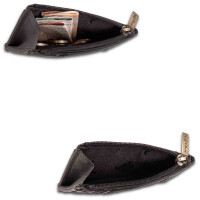 MATADOR Ultra Slim Wallet MONTREAL Leder Kreditkartenetui Schwarz