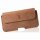 MATADOR OnePlus 3 Quertasche Antik Leder Tabacco Braun