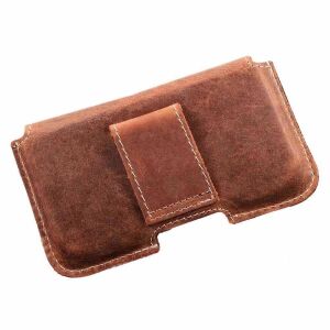 MATADOR Galaxy S26 S25 S24 S23 Leder Gürteltasche Konjak Braun