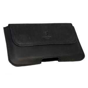 MATADOR Google Pixel 4 XL / 6 / 7 / 6 Pro / 7 Pro Leder-Tasche Schwarz