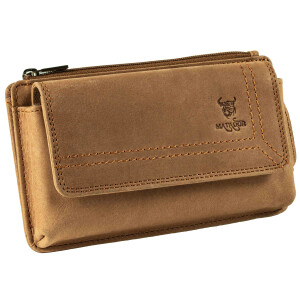 MATADOR Leder Handytasche Magnetverschluss bis 6.9 Zoll...