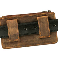 MATADOR BRISBANE Universal Handy Leder Gürteltasche 6.1 Zoll Braun