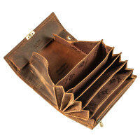 MATADOR VICIO Kellnerbörse mit Kette Leder Profi-Kellner-Set Hunter Braun