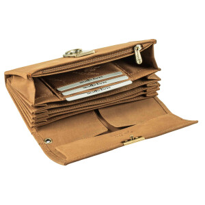 MATADOR VICIO Kellnerbörse mit Kette Leder Profi-Kellner-Set Hell-Braun