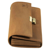 MATADOR VICIO Kellnerbörse mit Kette Leder Profi-Kellner-Set Hell-Braun