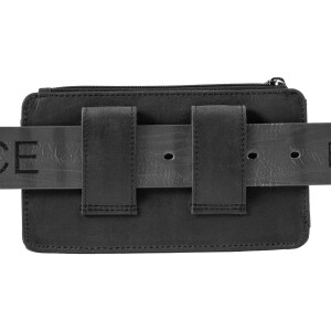 MATADOR Leder Handytasche Magnetverschluss bis 6.9 Zoll Matt Schwarz