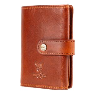 MATADOR MANCHESTER Leder Minigeldbörse Slim Wallet Trifold RFID