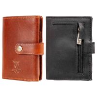 MATADOR MANCHESTER Leder Minigeldbörse Slim Wallet Trifold RFID