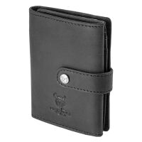 MATADOR MANCHESTER Leder Minigeldbörse Slim Wallet Trifold RFID