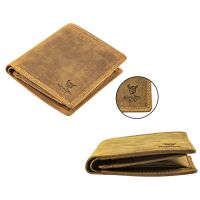 MATADOR VIGO Leder Geldbörse Groß Geldbeutel Herren Hochformat Braun