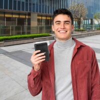 MATADOR Leder MIAMI Slim Wallet ohne Münzfach Nappa Schwarz