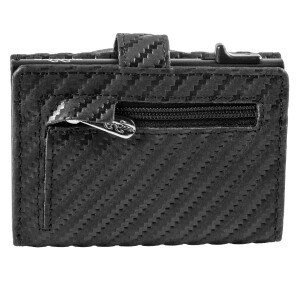 MATADOR Leder Slim Wallet MIAMI Kartenhalter RFID Carbon