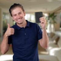 MATADOR MIAMI Slim Wallet mit XL-Münzfach Leder Nappa Schwarz