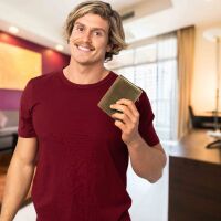 MATADOR Leder Slim Wallet MIAMI Kartenhalter RFID Hunter Braun