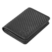 MATADOR PORTO Leder Kreditkartenetui RFID Kreditkartenhülle Carbon