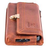 MATADOR BRISBANE Echt Leder Luxus Universal Handy-Tasche 6.9 Zoll