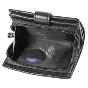 MATADOR | VALENCIA MINI | Portemonnaie Damen Klein Leder Schwarz