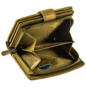 MATADOR | VALENCIA | Damen Portemonnaie Leder RFID Hell Grün