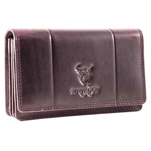 MATADOR VENEDIG Leder Damen Geldbeutel Langbörse RFID Violett