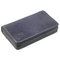 MATADOR | MADRID 2.0 | XXL Portemonnaie Damen Herren Navy Blau