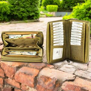 MATADOR | MADRID 2.0 | XXL Portemonnaie Damen Hell Grün