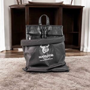 MATADOR Rucksack Damen Leder MAASTRICHT Damenrucksack Schwarz