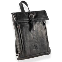 MATADOR Rucksack Damen Leder MAASTRICHT Damenrucksack Schwarz